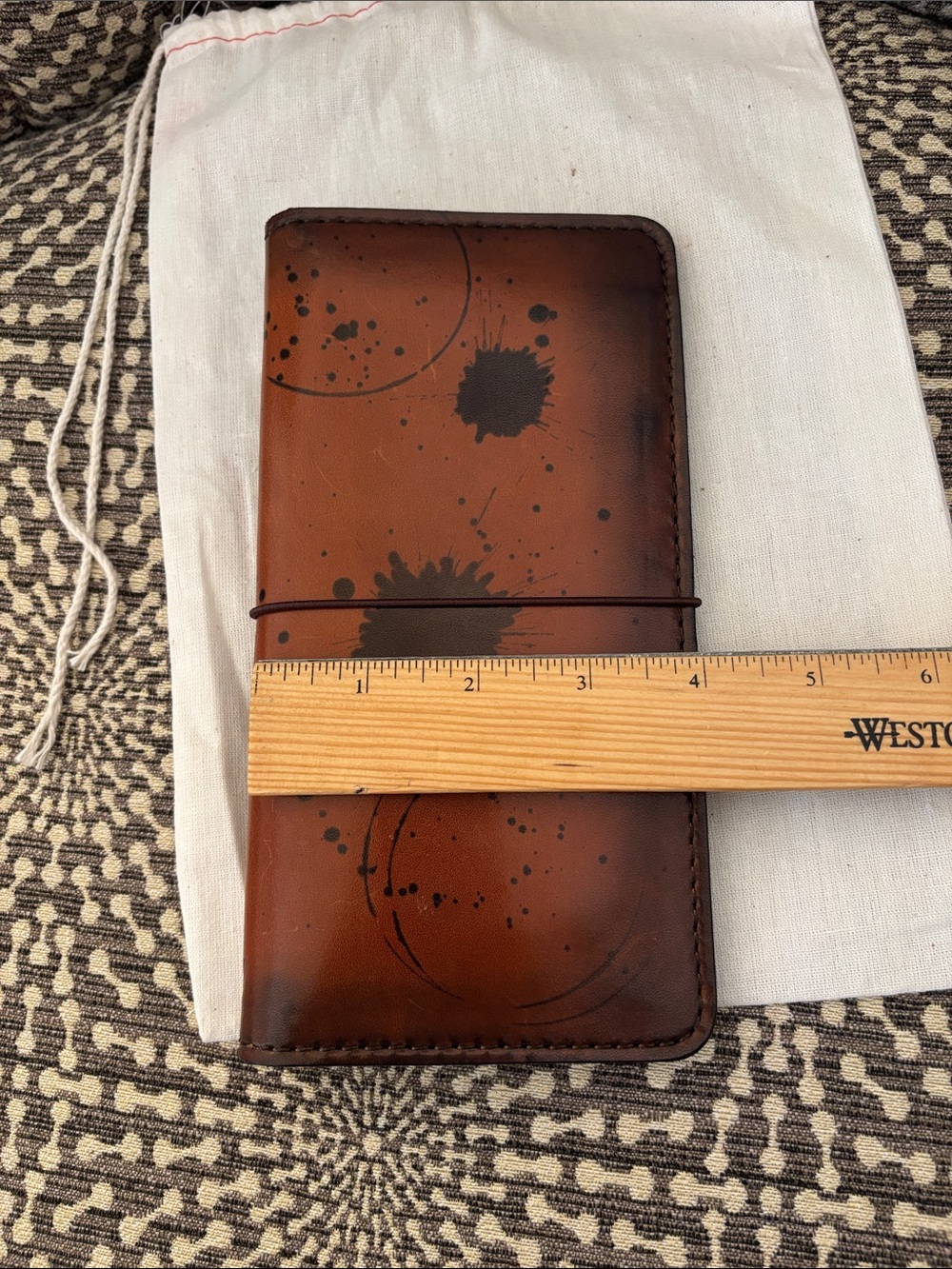 Chic Sparrow Hobonichi Weeks Leather Planner Cover Folio Antiqued - Picture 13 of 14